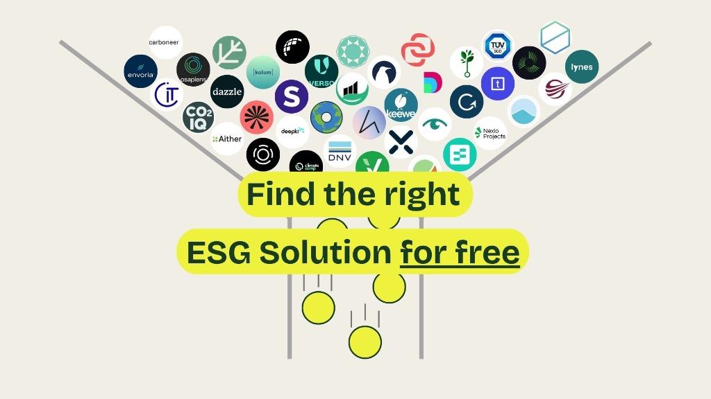 Find the right ESG Solution